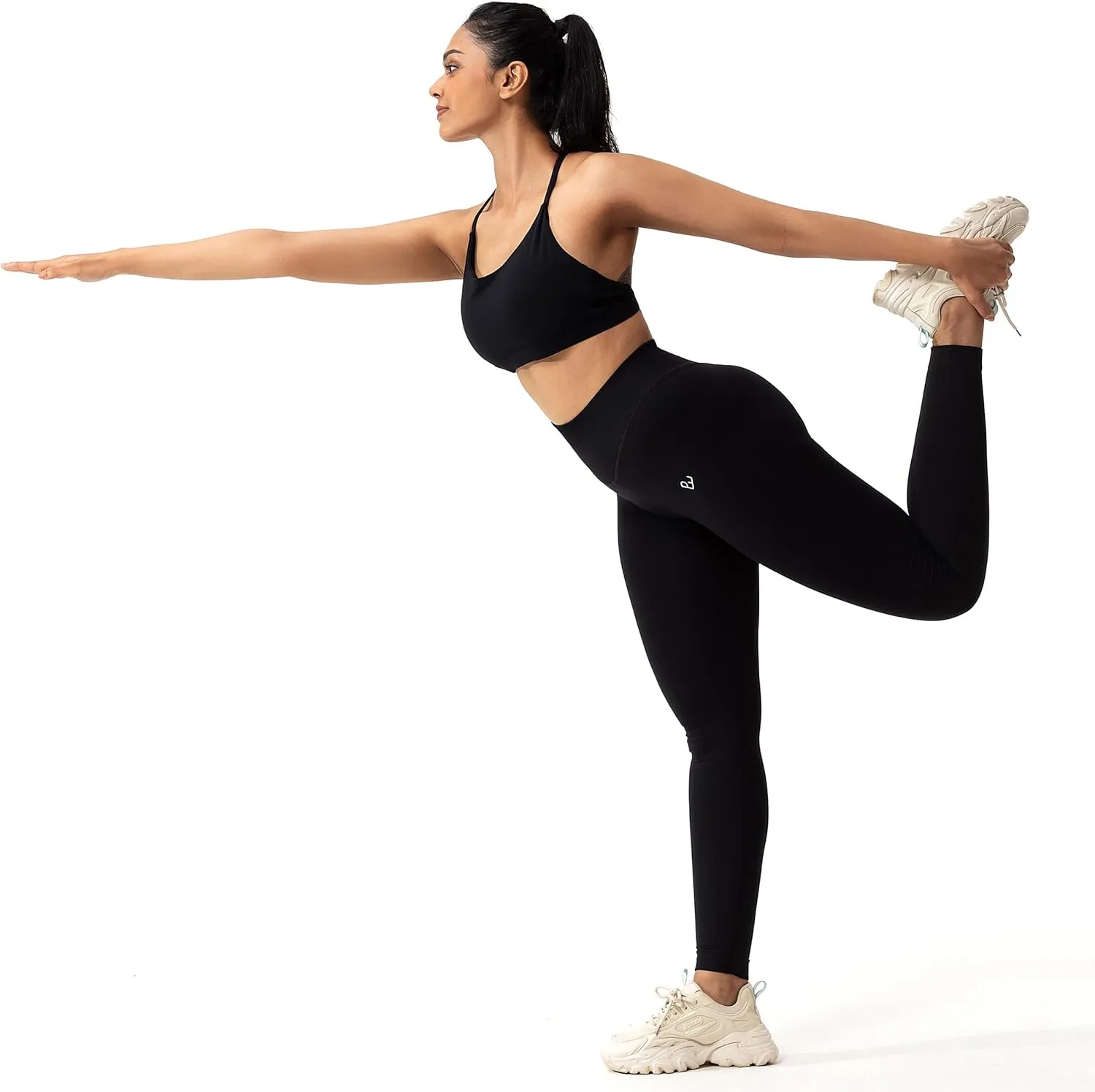 Workout Seamless Leggings for Women, High Waisted Women's Gym Leggings No Front Seam, Tummy Control 7/8 Tights