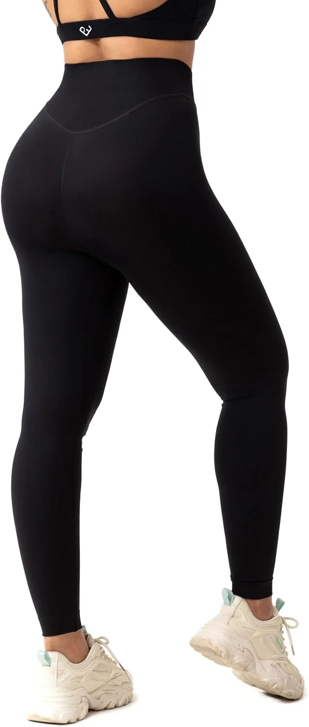 Workout Seamless Leggings for Women, High Waisted Women's Gym Leggings No Front Seam, Tummy Control 7/8 Tights