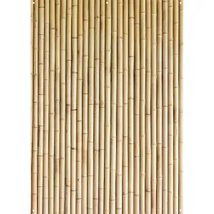 X-Drop Vinyl Backdrop - Tan Bamboo (5' x 7')